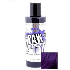 Raw hair dyes will still provide a subtle tone effect on dark hair if bleaching isn't for you. Raw Deep Purple Demi Permanent Hair Color Reviews 2021