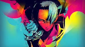 We hope you enjoy our rising collection of anime pfp. Blue Pink And Yellow Anime Character Hd Wallpaper Wallpaper Flare