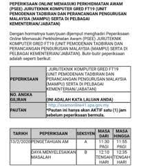 Sains komputer , teknologi maklumat. Contoh Soalan Peperiksaan Juruteknik Komputer Ft19