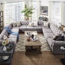 25 Chic Sectional Sofas To Incorporate Into Interior Digsdigs Leather u shaped sectional sofa.