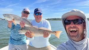 My good friend Jason came to visit Hilton Head this week and we went out  fishing with Capt Chris from Island Ace Adventure Tours. It was an epic  adventure. We both hooked