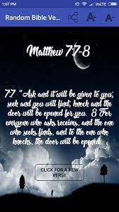 Apr 11, 2018 · bible verse mobile apps can help you find the verses you need to read today, whether you're a follower of the christian faith or just someone who needs a little inspiration. Random Bible Verse For Android Apk Download