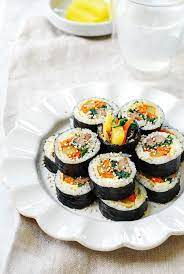 Buy korean food tteokbokki bibimbap kimbap jjajangmyeon by urbancrew2 as a sticker. Kimbap Or Gimbap Easy Recipe Korean Bapsang