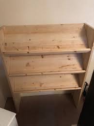 You can place this shoe rack wherever you want, such as the entryway, bedroom, office and so on. Pine Shoe Rack With Angled Shelves Classifieds For Jobs Rentals Cars Furniture And Free Stuff