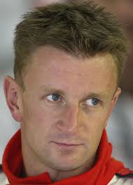 Allan McNish of Toyota at the 2002 Belgian Grand Prix