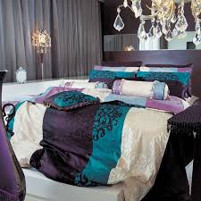 Black And Silver Damask Bedding Um Amazon Com 820tc Black Damask Turquoise Purple Duvet Set Queen Home Kitchen Turquoise Bedroom Decor Bedroom Turquoise Bedroom Decor