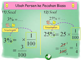 Cara mengubah pecahan ke desimal. Soal Soal Pecahan Ppt Download