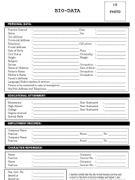 Resume examples > resume > blank resume fill up form. Bio Data Form Colona Rsd7 Throughout Free Bio Template Fill In Blank Best Sample Template Bio Data Biodata Format Data Form