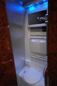 Small rv with full bathroom. Pin By Alora Peterson On Camper Trailer Bus Truck Camper Bathroom Rv Bathroom Toilet Shower Combo