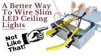 How To Easily Connect Wires in Those Tight Little LED Ceiling Light Boxes