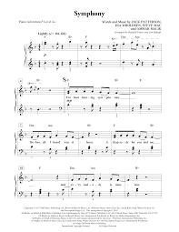 Symphony Sheet Music To Download