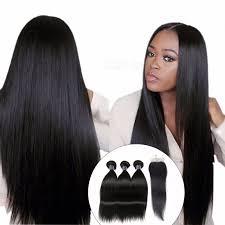 Natural black color hair grade: Malaysian Water Wave 3 Bundles With Closure 100 Human Hair Weave Bundles With Closure Non Remy Hair Extensions 26 28 28 Closure20 Three Part Buy At The Price Of 45 49 In Dx Com Imall Com
