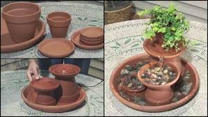 How to make tabletop fountain with bamboo / diy. Diy How To Make Water Garden Fountain