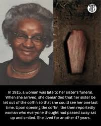 Woman mistakenly declared dead in 1915 lives 47 years more