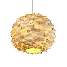 The inner shade is in white linen and you have your choice of 14 color options in silk fabric or wood veneer. Hand Twisted Pendant Light Asia Bamboo 1 Head 11 15 Wide Beige Ceiling Suspension Lamp Takeluckhome Com