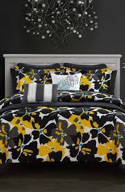King comforters & bedding sets. Chic Home Bedding Kali Contemporary Floral Design 12 Piece Comforter Set King Black Nordstrom Rack