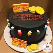 Stranger Things Cake Facebook Com Sugarontopcakes Sugarontopcakesandsweets Com Cake Stranger Things Stranger Things Halloween Party