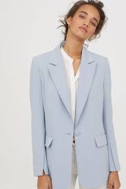 See actions taken by the people who manage and post content. Single Breasted Blazer Light Blue Women H M Us Blazer Outfits For Women White Blazer Outfits Light Blue Blazer Outfits For Women