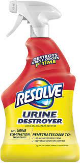 Buy Resolve Urine Destroyer Spray Stain Odor Remover Transparent No Flavor 32 Fl Oz Online In Indonesia B07fk2m4xg