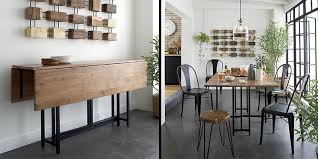10 Space Saving Dining Tables For Your Tiny Apartment Designrulz Space Saving Dining Room Table Apartment Dining Room Space Saving Dining Table