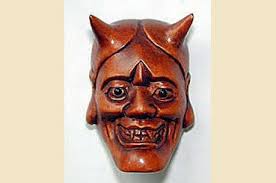 Oni Mask Ojime