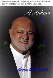 Don't miss the incredible Mark Benjamin, live and fee at the Hibiscus Coast  Community RSA, for the last time in 2024. Come for the raffles, from 5pm,  have dinner
