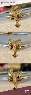 Pandora Shine Decorative Butterfly Charm Authentic Pandora Shine Charm From Pandora Add A Dramatic Fashion Bracelets Womens Jewelry Bracelets Jewelry Drawing