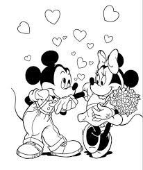 He was created in 1928 by walt disney and ub iverks. Mickey Mouse And Minnie Mouse Coloring Pages Bestappsforkids Com