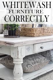 7 Tips To Whitewash Furniture Painted Furniture Ideas White Washed Furniture Redo Furniture Farmhouse Furniture