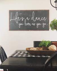 Life S A Dance Sign Country Song Lyrics Large Wood Sign Etsy Music Decor Song Lyric Signs Country Song Lyrics