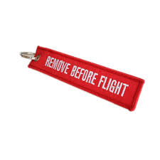Shop unique remove before flight face masks designed and sold by independent artists. Remove Before Flight Keyring