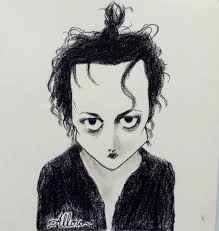 Sweeney Todd poster signed by Helena Bonham Carter