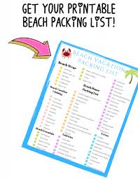 the no stress beach vacation packing list for couples