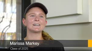 During One Week. One Pitzer., community members are sharing how Pitzer  values play out in their lives. One example is student-athlete and  psychology major Marissa Markey '25. Markey considers her involvement with