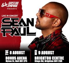 Sean Paul returns to UK for massive dates in Hull and Brighton