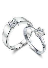 Cz Diamond Engagement Rings For Couples Cool Wedding Rings Wedding Ring Sets Wedding Rings For Women
