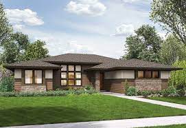 Although the house had fallen in to disrepair and a number of the buildings demolished, the darwin martin. Plan 69603am 3 Bed Modern Prairie Ranch House Plan Contemporary House Plans Modern Contemporary House Plans Prairie Style Houses