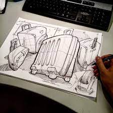 My Sketchbook Sketch Pile 2015 Part 3 On Behance Design Sketch Industrial Design Sketch Sketch Design