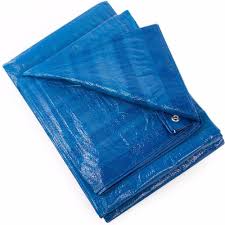 Stark 8 Ft X 10 Ft Blue Multi Purpose All Weather Proof Poly Tarpaulin Tent Cover Tarp Tarpaulin Cool Tents Tent