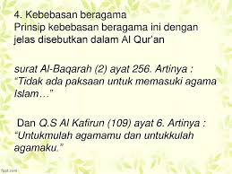 Tak ada paksaan dalam agama. Hukum Ham Dan Demokrasi Dalam Islam Ppt Download