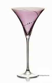 2 db Swarovski kristályos rózsaszín martinis pohár díszdoboz