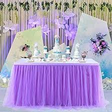 Amazon Com Kixigo Tulle Table Skirt Tableware Table Cloth Tutu Table Skirting For Party Wedding Birthday Party Home D In 2020 Tutu Table Tulle Table Party Table Cloth