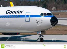 Condor Boeing 767 300 Er Retro Livery Editorial Image