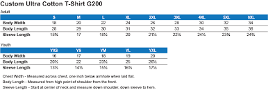 Scientific Mylocker Net Size Chart Gildan G200 Size Chart