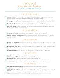 Baby Shower Planning Guide Baby Shower Planning Guide Baby Shower Planning Baby Shower Planning List