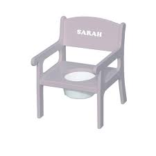 Personalized Potty Lavender Wooden Potty Chair Potty Chair Chair Potty
