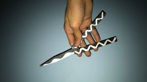 I made butterfly knife out of cardboard. How To Make A Paper Butterfly Knife Balisong Simple Version