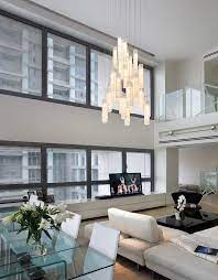See more ideas about great rooms, interior design, home. White Candles Chandelier By Galilee Lighting Two Story Living Room Chandelie Contemporary Living Room Miami By Galilee Lighting Houzz