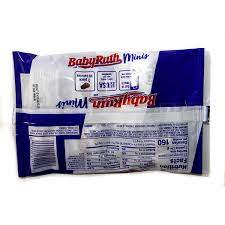 Buy Ferrara 1 Bag Baby Ruth Minis Candy Bars Halloween Candy Bursting With Peanuts Rich Caramel And Chewy Nougat Net Wt 2 8 Oz Online In Indonesia B07xb3lnq8