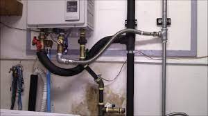 Water pipe installed in or attached to a building shall be bonded (electrically tied) to the electrical service equipment panel, grounded conductor of the service, the grounding electrode conductor, or to one or more of the grounding electrodes used. Tankless Water Heater Install Insulation Bonding And Gfci Youtube